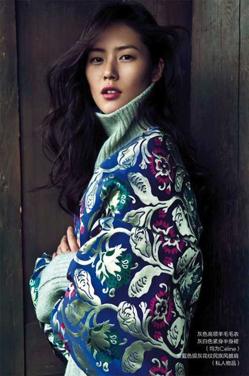 Siêu mẫu Liu Wen.
