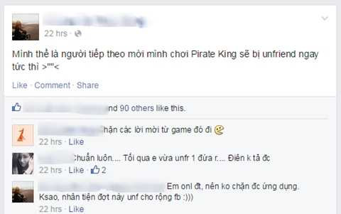 Người dùng facebook 'phát điên' vì bị mời chơi game