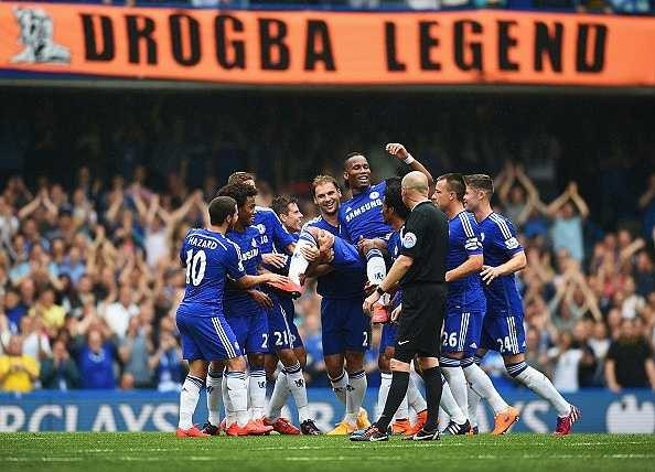 Ở Chelsea, Drogba thực sự là một huyền thoại sống