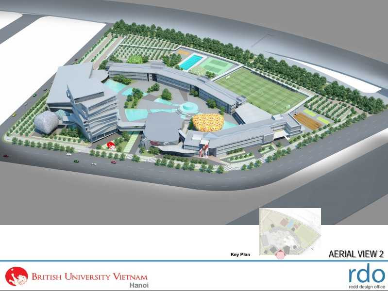 British University Vietnam xây dựng cơ sở mới tại Ecopark