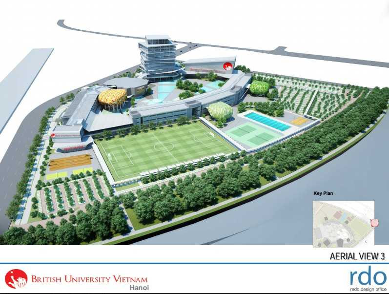 British University Vietnam xây dựng cơ sở mới tại Ecopark