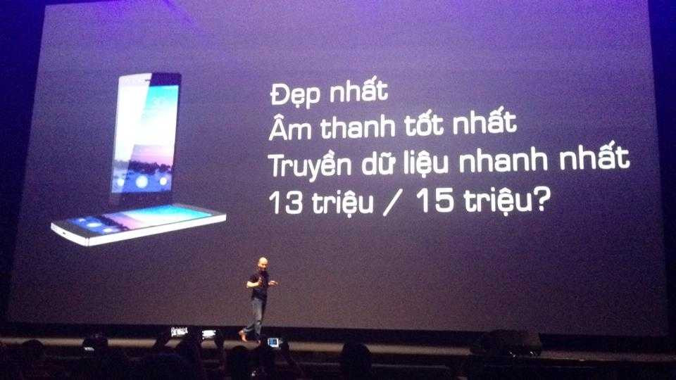 Theo ông Nguyễn Tử Quảng: Bphone là siêu phẩm hàng đầu thế giới có mức giá phù hợp với đại đa số người dùng