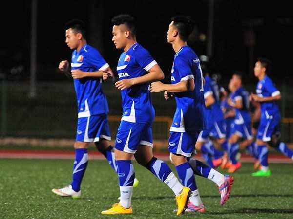 U23 VN tập luyện