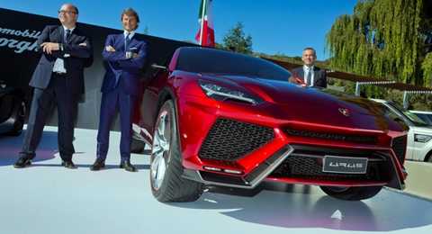 Mẫu SUV của Lamborghini sẽ ra mắt vào năm 2018 và sản xuất tại Ý