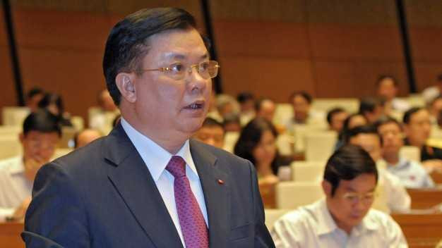 Bộ trưởng Tài chính Đinh Tiến Dũng 