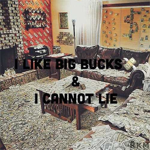 Thậm chí họ còn có cả thú vui là trải tiền kín cả nhà cả cửa chỉ để chụp một tấm ảnh để đăng lên Instagram.