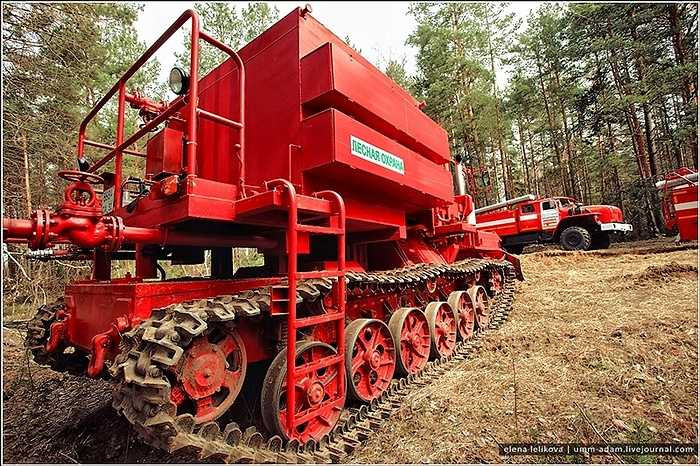 Elena, nữ phóng viên người Nga có dịp tiếp cận đội cứu hỏa đặc biệt trong rừng và kể câu chuyện về loại phương tiện đặc biệt được những lính cứu hỏa này gọi là 'Rồng nước'.