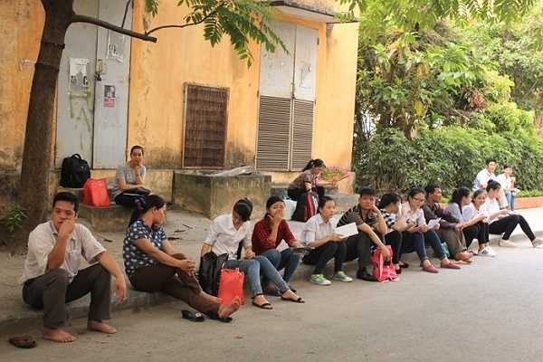 Theo thống kê, có 45.350 thí sinh đăng ký dự thi đợt 1.