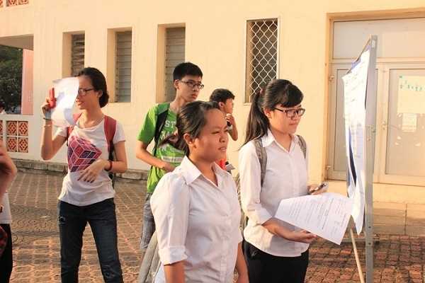 Khi kết thúc bài làm, thí sinh sẽ biết ngay điểm bài thi của mình.