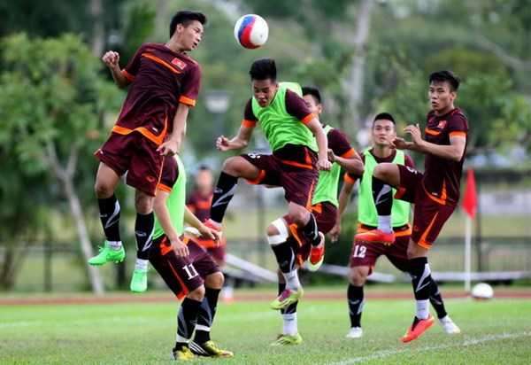 U23 Việt Nam tập luyện