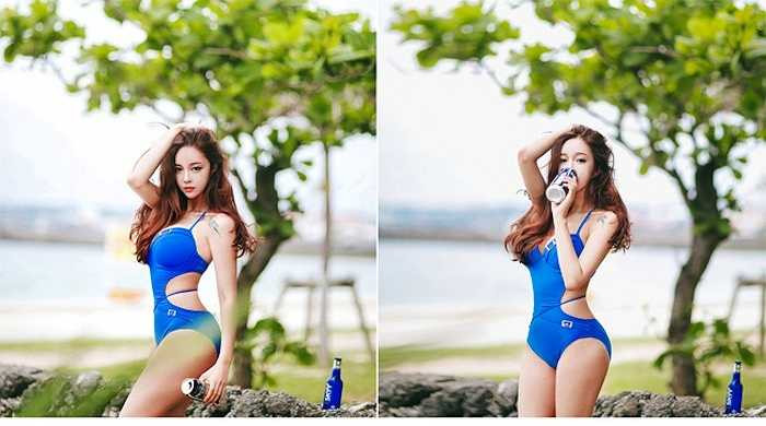 Ánh mắt hút hồn của hot girl đẹp nhất xứ Kim chi 