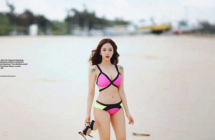 Vẻ đẹp không tì vết của hot girl xứ Hàn (Nguồn: Dân Việt)