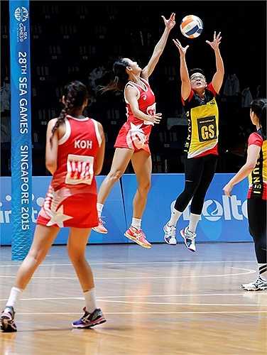  So với sân bóng rổ với kích thước 29,26 x 15,24 mét, sân bóng lưới dài hơn một chút với các “số đo” 30,48 x 15,24 mét.