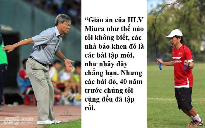 HLV Lê Thụy Hải gần đây có những phát biểu thẳng thắn nhắm về phía HLV Miura