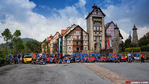 Cuộc hội ngộ 100 chiếc Ferrari xuyên ĐNA lớn nhất từ trước đến nay