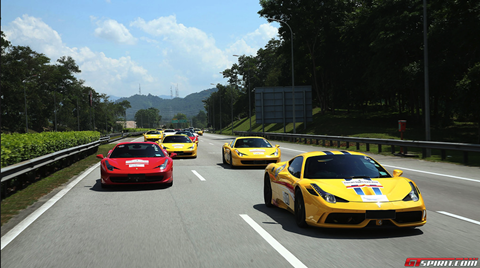Cuộc hội ngộ 100 chiếc Ferrari xuyên ĐNA lớn nhất từ trước đến nay