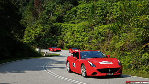 Cuộc hội ngộ 100 chiếc Ferrari xuyên ĐNA lớn nhất từ trước đến nay