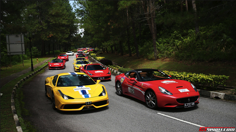 Cuộc hội ngộ 100 chiếc Ferrari xuyên ĐNA lớn nhất từ trước đến nay