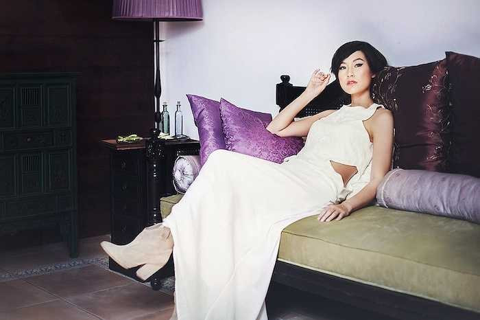 Kathy Uyên là một trong những nữ diễn viên gốc Việt thành công khi trở về hoạt động ở quê nhà.