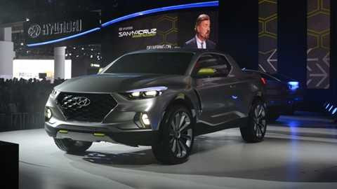 Xe bán tải Hyundai Santa Cruz gây choáng tín đồ xe hơi