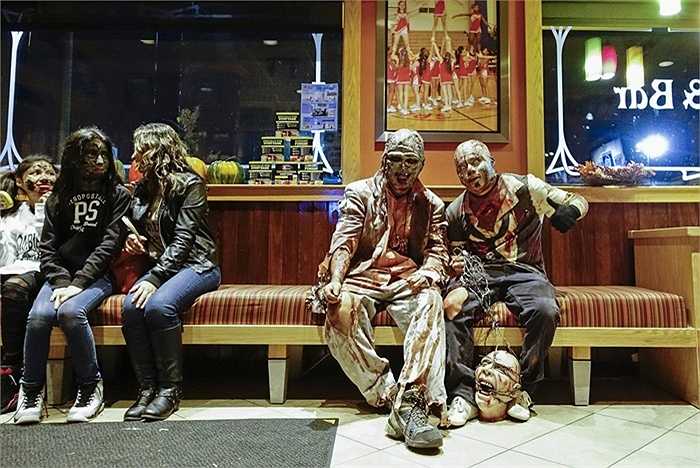 Hóa trang kinh dị ở Asbury Park, New Jersey, Mỹ