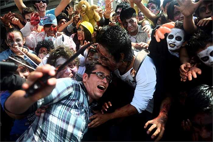 Những xác sống hóa trang ở Guatemala