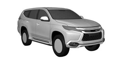 Mitsubishi Pajero Sport 2016 bị 'rò rỉ' thiết kế trước khi ra mắt