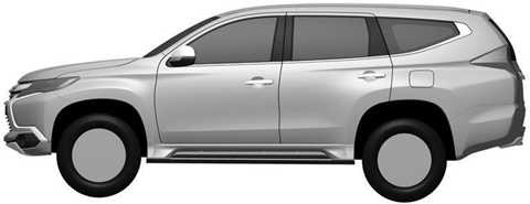 Mitsubishi Pajero Sport 2016 bị 'rò rỉ' thiết kế trước khi ra mắt