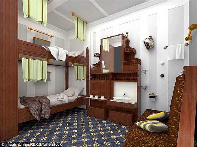 Titanic phiên bản thời hiện đại có khả năng đón tiếp 1.500 khách mỗi ngày. Nó sẽ được neo vĩnh viễn ở bến cảng ở tỉnh Tứ Xuyên và dự kiến đón khách vào 10/2017.