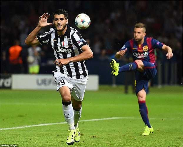 Morata là phát hiện lớn nhất của Juve mùa này