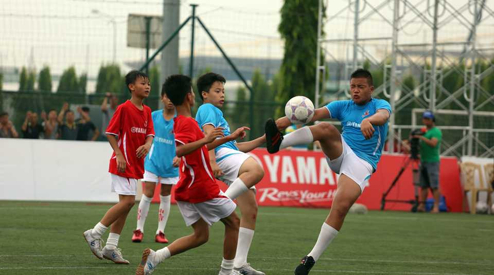 Xác định đội vô địch Festival bóng đá học đường U13