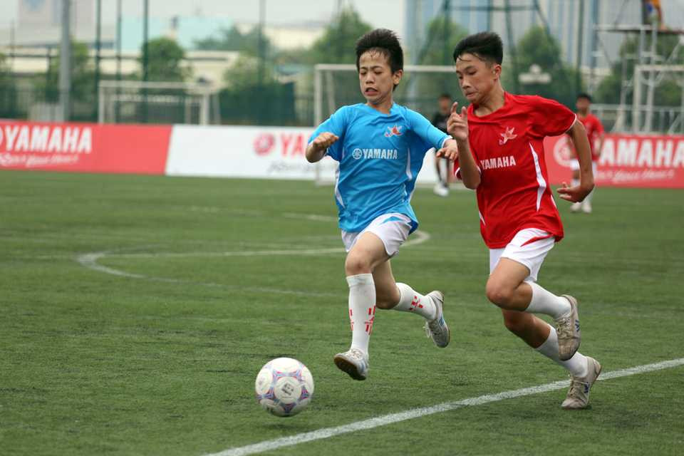 Xác định đội vô địch Festival bóng đá học đường U13