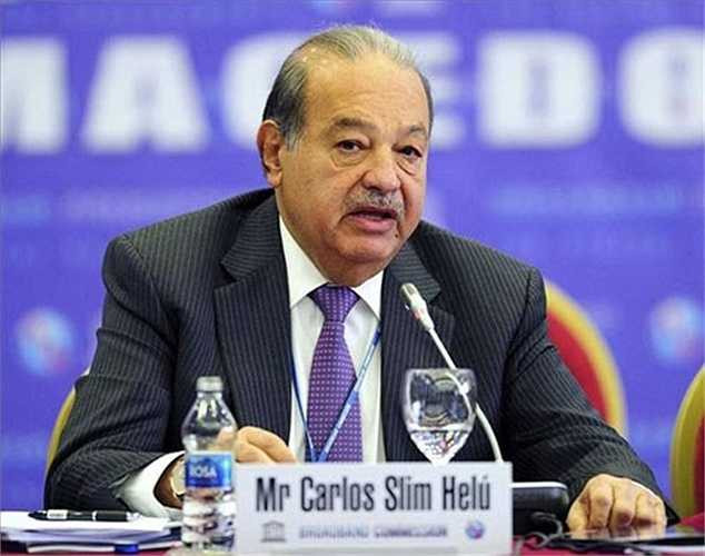 Hiện, Carlos Slim Helu là tỷ phú giàu thứ 2 thế giới với tổng tài sản 77,1 tỷ USD. 