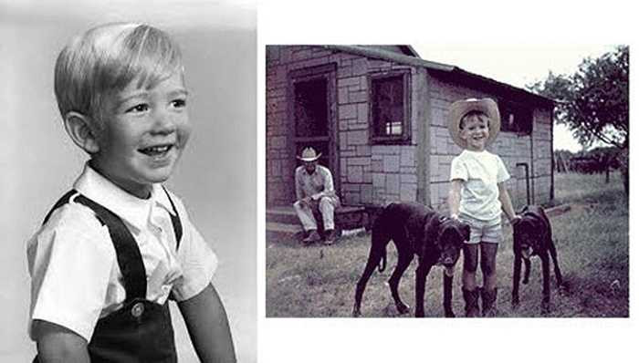 Ảnh thời thơ ấu của Jeff Bezos – cha đẻ của hãng Amazon. 