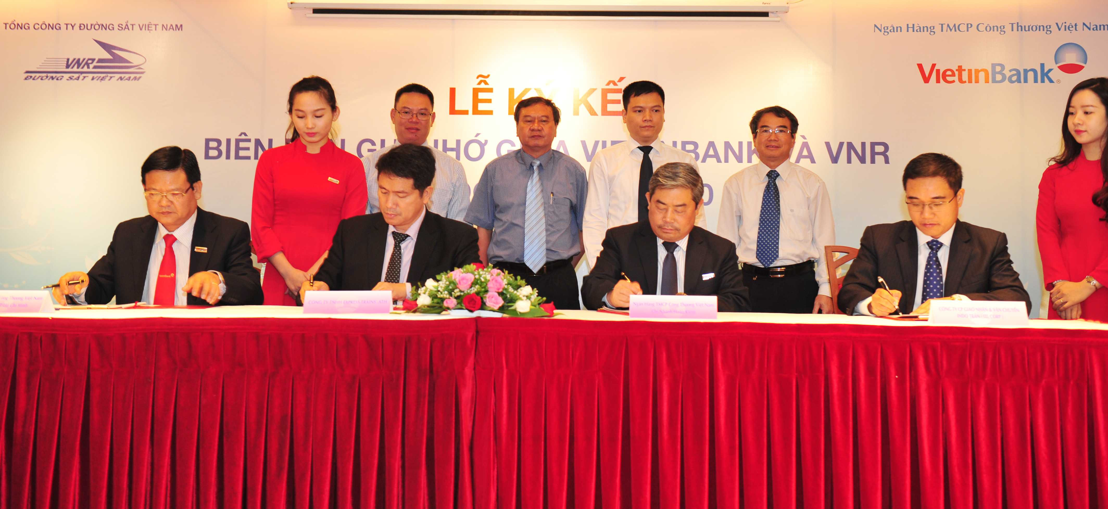 VietinBank và VNR ký kết Biên bản ghi nhớ