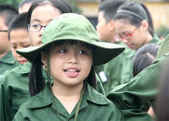 Rạng rỡ khi chuẩn bị bước vào môi trường quân ngũ