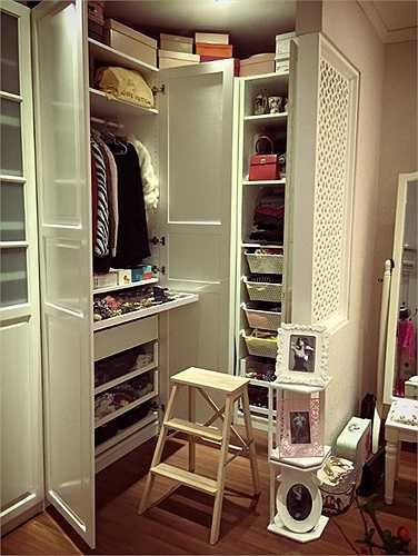 Người đẹp chỉ thỉnh thoảng tiết lộ những góc nhỏ xinh trong căn phòng của mình.