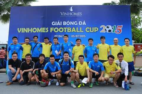 Sôi động khai mạc giải bóng đá Vinhomes Football Cup 2015
