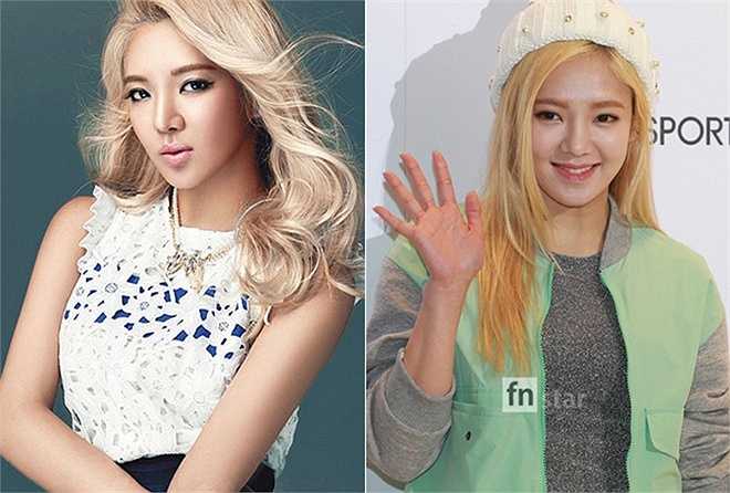 Là thành viên có nhan sắc kém nổi bật nhất SNSD nhưng khuôn mặt Hyoyeon thay đổi khá nhiều so với thời điểm mới ra mắt. Trong số phát hành tháng 4 của tạp chí Me, 'cỗ máy nhảy' gây bất ngờ với chiếc cằm nhọn, sống mũi cao mang nét Tây khác biệt hoàn toàn với ngoài đời.