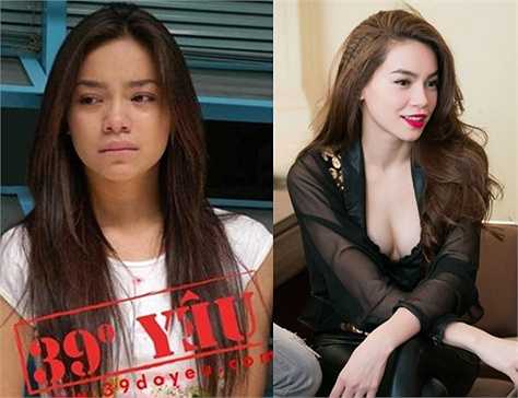 Làn da tươi và sáng màu hơn, sống mũi thanh tú hơn... là những sự thay đổi dễ thấy nhất ở Hà Hồ. 