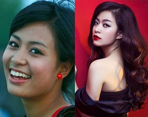 Hoàng Thùy Linh theo thời gian ngày càng mặn mà, quyến rũ. Cô mang vẻ đẹp rất 'đàn bà'. Thời mới bén duyên nghệ thuật, Hoàng Thùy Linh không quá nổi bậy với nước da nâu và gương mặt tuy nét nhưng hơi thô. 