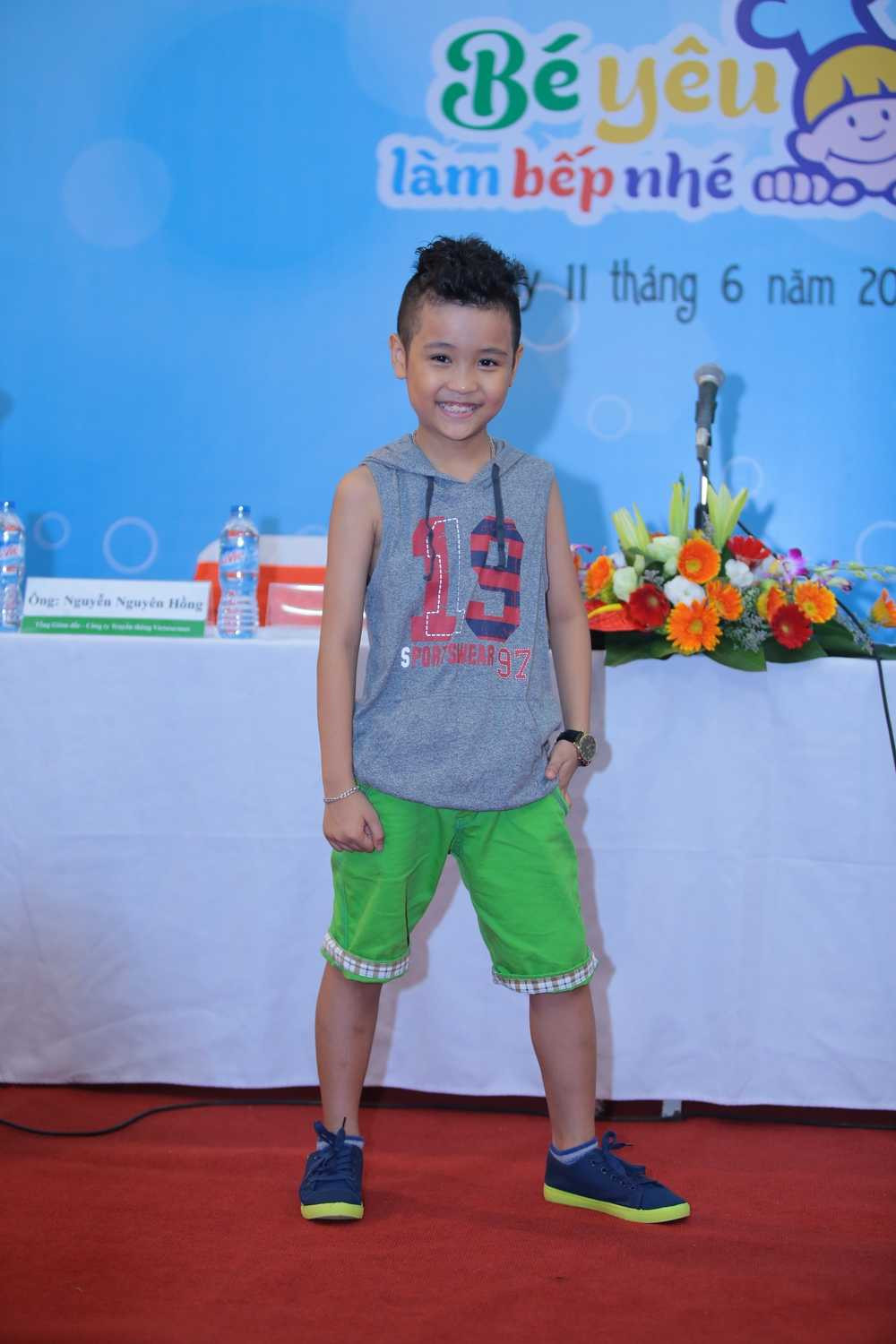 Ngoài ra, sự xuất hiện của Quán quân Doremi 2013 Nhật Minh cũng là lý do khiến khán giả rất hào hứng với "Bé yêu làm bếp nhé".