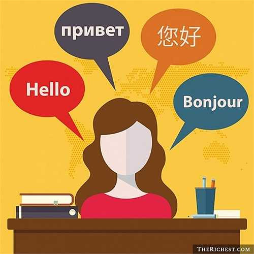Thành thạo hai thứ tiếng là điều ít người làm được. Những người có khả năng này không chỉ có sự nghiệp rộng mở mà còn có cơ hội đi du lịch nhiều nơi.