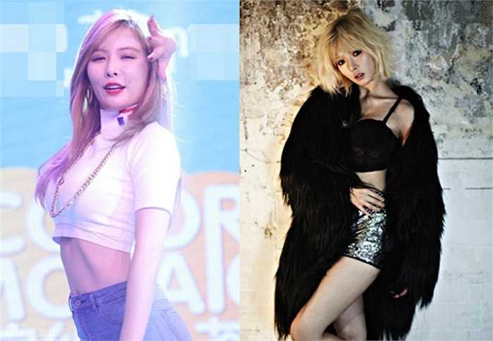 Mỹ nữ gợi cảm nhất Kpop, HyunA cũng có lúc 'kém hoàn hảo' vì gương mặt tròn trịa 
