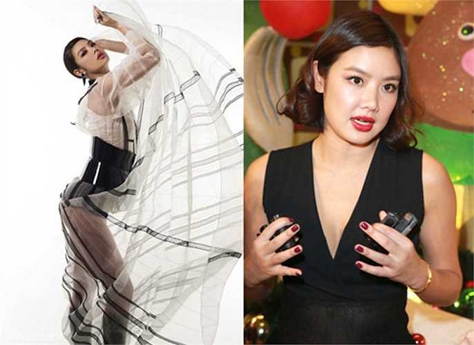 Người mẫu gốc Việt Nhạc Cơ Nhi - vợ cũ của tài tử Lê Minh gây sốc với gương mặt to và thân hình tròn trịa 