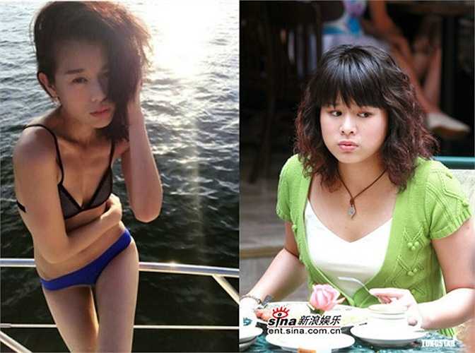 Hai hình ảnh hoàn toàn trái ngược của Hồ Hạnh Nhi. 