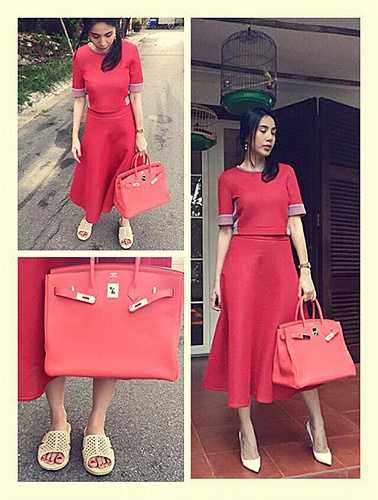 Thủy Tiên chia sẻ trên trang cá nhân bức ảnh rất dễ thương kèm lời chú thích: Set đồ quay clip , sau khi đạo diễn thông báo cảnh này quay trong mưa là em giày 'lột xác' ngay lập tức