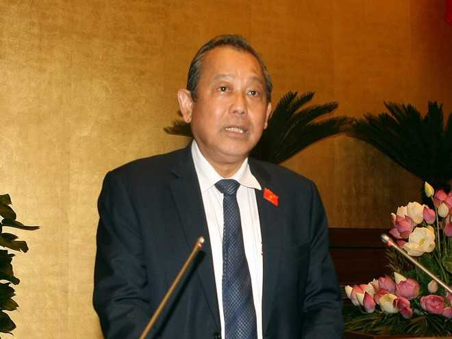 Chánh án Tòa án nhân dân tối cao Trương Hòa Bình