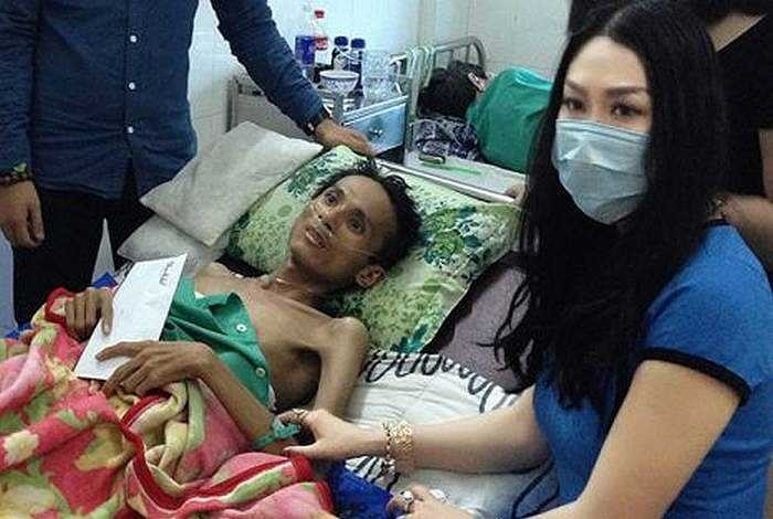 Trong suốt 3 tháng điều trị bệnh, Thái Lan Viên phải chịu những cơn đau đớn. Cuối cùng, bệnh viện đã trả anh về nhà vì phổi bị chai và teo, tạo ổ cặn và phổi đã bị hủy hoại 95%. 