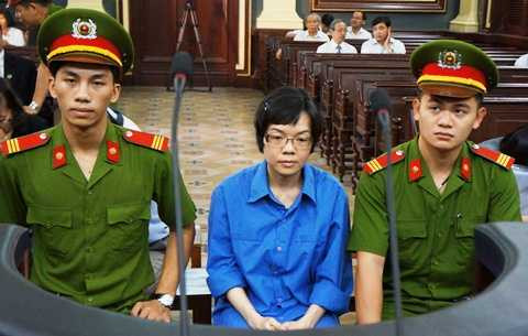 Huỳnh Thị Huyền Như tại phiên tòa phúc thẩm